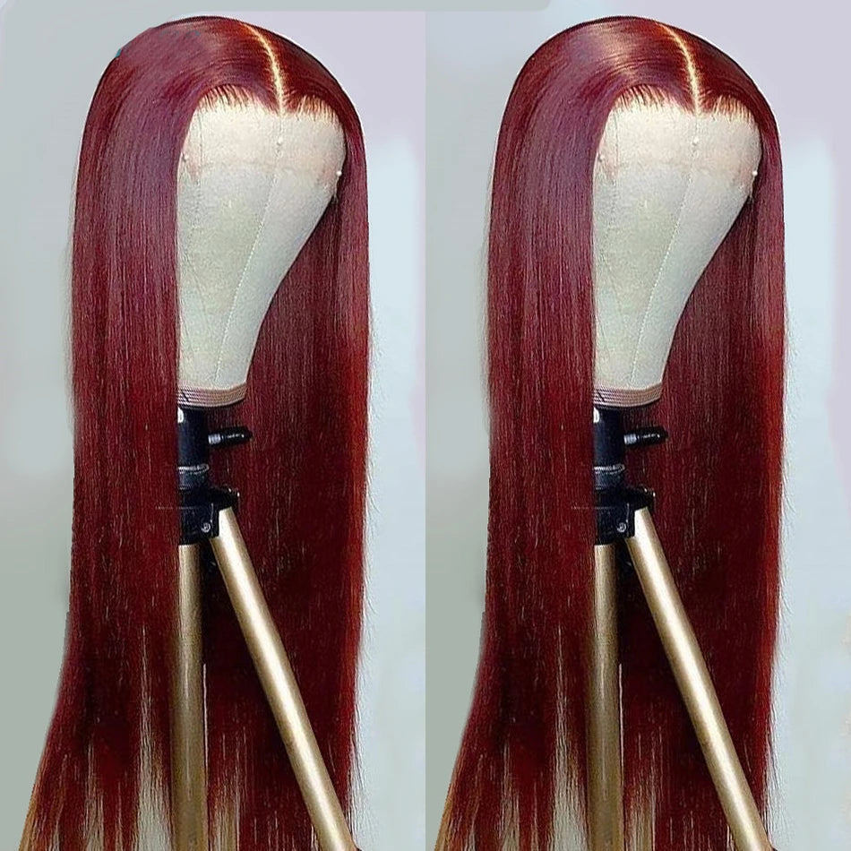 burgundy lace front wig - Kershan Eleganceburgundy lace front wig