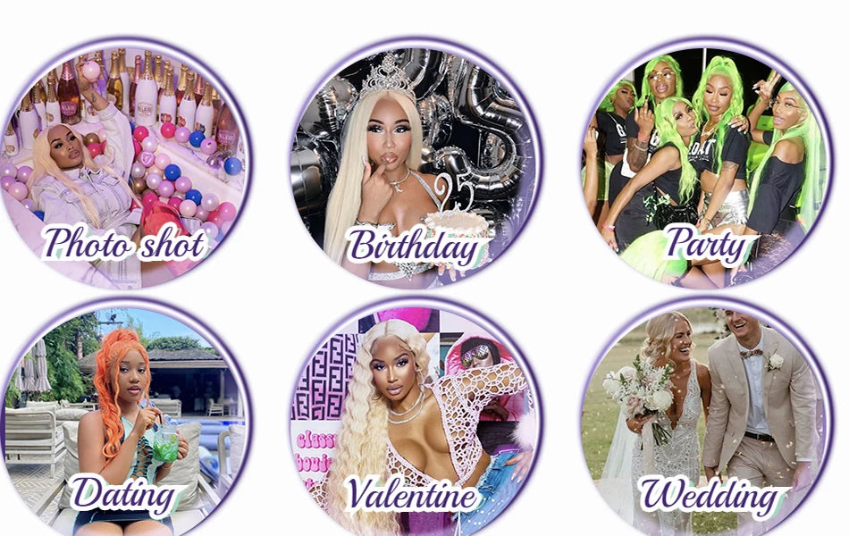 Blonde wig - Kershan EleganceBlonde wig