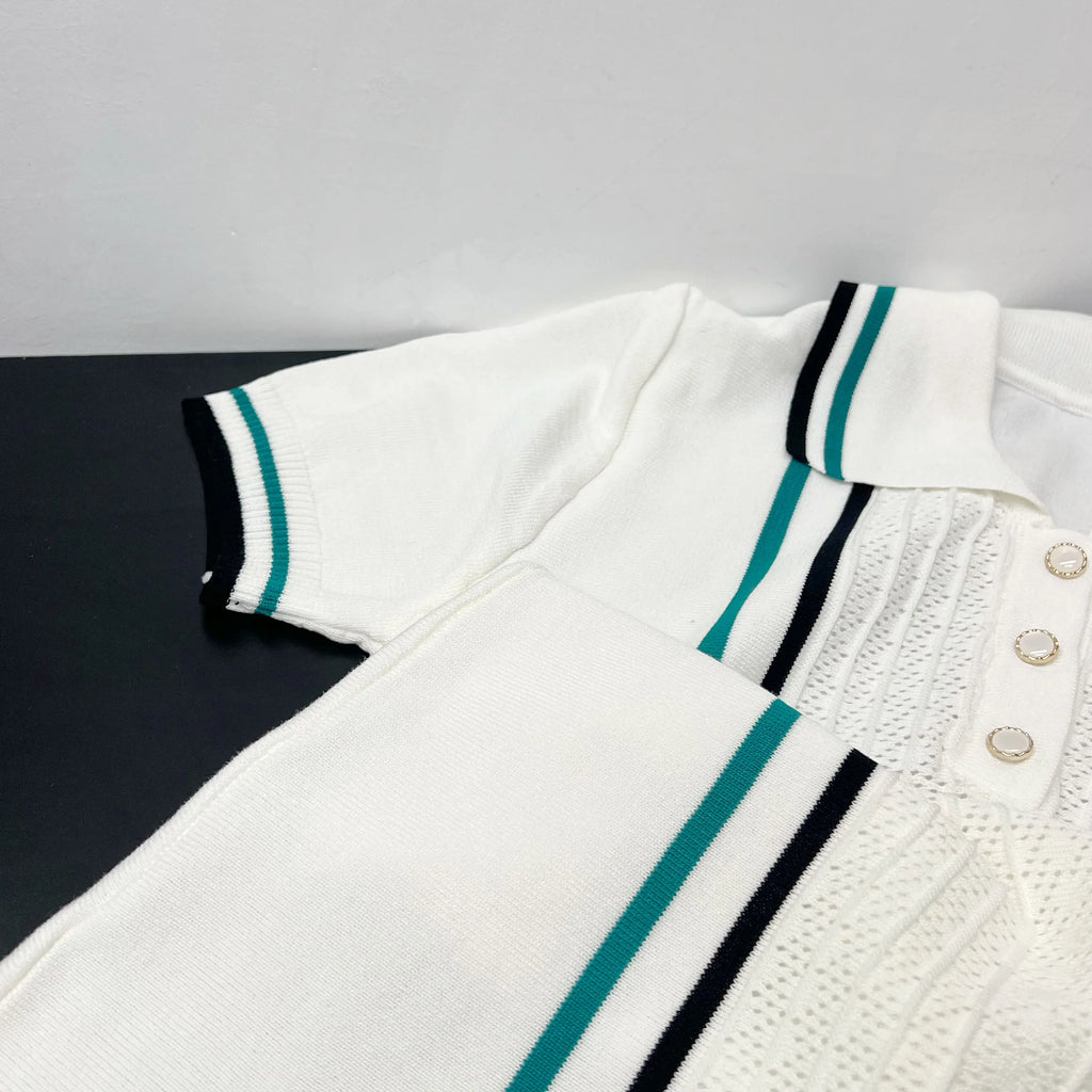 Knitted Mini Dress - Kershan EleganceKnitted Mini Dress